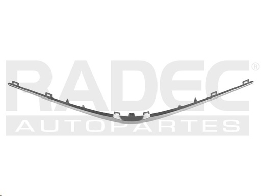 [011-3018-01] MOLDURA PARRILLA TY YARIS 12-14 SATINADA 5 PUERTAS