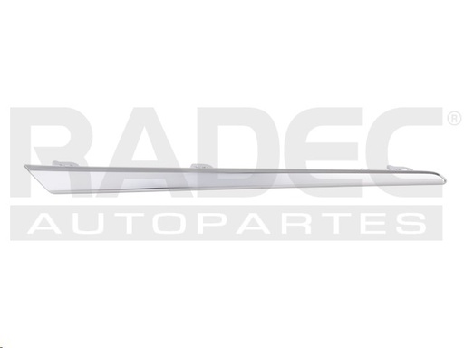 [011-3018-02] MOLDURA PARRILLA TY YARIS 17 CROMADA CORE L4 4 CILINDROS 1.5L 4 PUERTAS DER