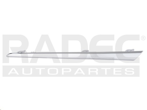 [011-3018-03] MOLDURA PARRILLA TY YARIS 17 CROMADA CORE L4 4 CILINDROS 1.5L 4 PUERTAS IZQ