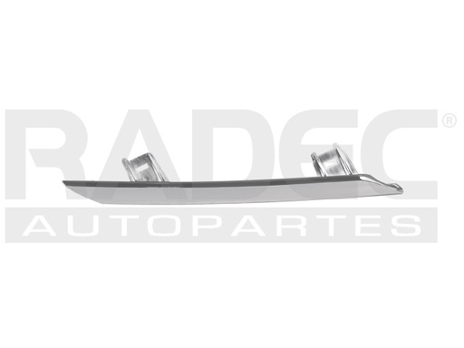 [011-3018-11] MOLDURA PARRILLA TY YARIS 18-20 CROMADA CORE/S L4 4 CILINDROS 1.5L 4/5 PUERTAS IZQ