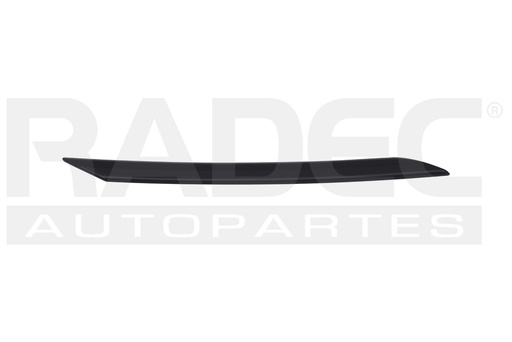 [011-3018-13] MOLDURA PARRILLA TY YARIS 18-20 NEGRA CORE/S L4 4 CILINDROS 1.5L 4/5 PUERTAS IZQ