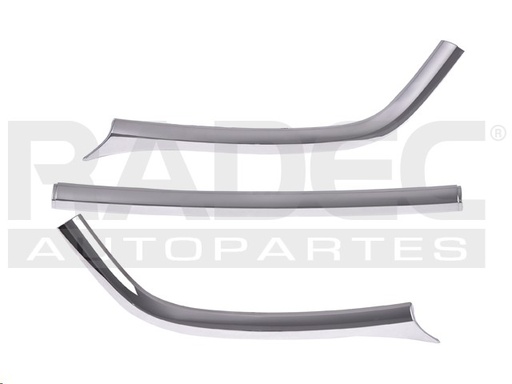 [011-3025-01] MOLDURA FASCIA DELANTERA TY AVANZA 12-15 CROMADA