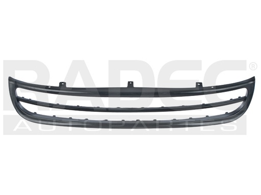 [011-3102-02] MOLDURA FASCIA VW BEETLE CENTRAL 98-05 S/FARO NIEBLA