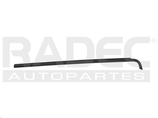[011-3111-02] MOLDURA BOTAGUA VW GOLF 4P 88-92/JETTA A2 87-92  Derecho Delantera  Exterior