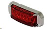 [002-4104-02] PLAFON RECTANGULAR 16 LEDS ROJO