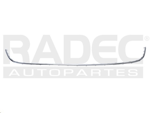 [011-3112-15] MOLDURA FASCIA DELANTERA VW JETTA 99-07 CENTRAL CROMADA GL/GLS/GLX/TDI/VR6/SOCCER/EUROPA/COMFORTLINE L4/L5/V6 4/5/6 CILINDROS 1.8/1.9/2.0/2.5/2.8L 4 PUERTAS