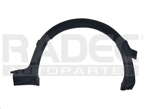 [011-3112-23] MOLDURA SALPICADERA TRASERA VW JETTA /GOLF 91-92 IZQ