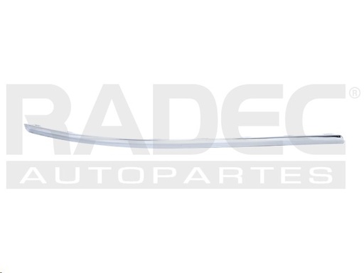 [011-3114-05] MOLDURA FASCIA TRASERA VW PASSAT CC 13-16 CROMADA IZQ