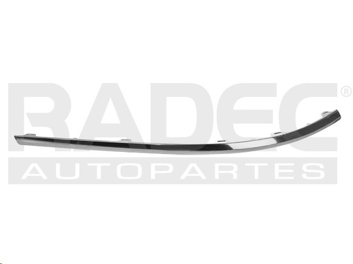 [011-3114-09] MOLDURA FASCIA TRASERA VW PASSAT CC 09-12 CROMADA IZQ