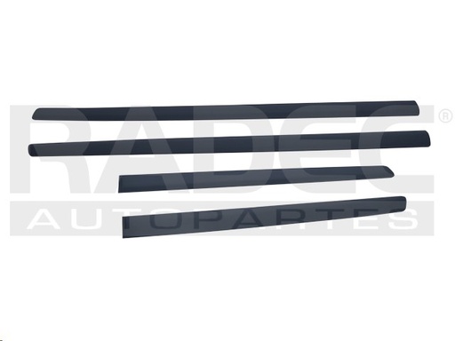 [011-3116-02] MOLDURA PUERTA VW POLO 03-07 4 PUERTAS P/PINTAR