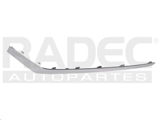 [011-3403-03] MOLDURA FASCIA DELANTERA HY SONATA 18-19 CROMADA GLS/PREMIUM/LIMITED NAVI L4 4 CILINDROS 2.4L 4 PUERTAS IZQ