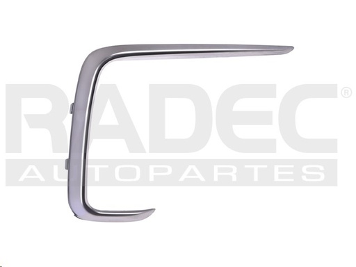 [011-3404-04] MOLDURA REJILLA DELANTERA HY SANTA FE 17-18 CROMADA DER