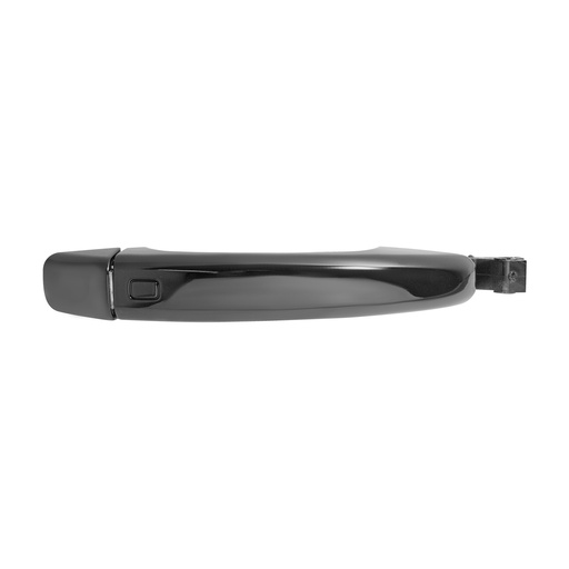 [012-0204-00] MANIJA EXTERIOR AD A4 09-15/A5 10-15/Q3/Q5 09-15  SIN HOYO PARA LLAVE CON SENSOR LISA NEGRA PLASTICO HUSHAN Derecho Delantera  