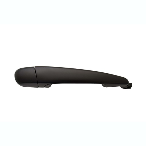 [012-0301-00] MANIJA EXTERIOR BW SERIE 3 99-00  SIN HOYO PARA LLAVE LISA PARA PINTAR NEGRA PLASTICO HUSHAN Derecho Delantera/Trasera  