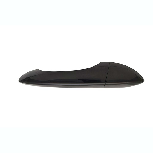 [012-0313-09] MANIJA EXTERIOR BW X5 00-06  LISA PARA PINTAR NEGRA PLASTICO HUSHAN Izquierdo Trasera  