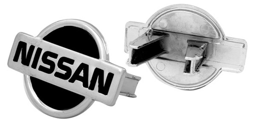 [002-734] EMBLEMA LOGO PARRILLA NS TSURU 2 PATAS *