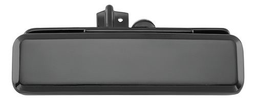 [012-0602-00] MANIJA EXTERIOR CV ASTRO 85-94/LUMINA APV  OD SILHOUETTE  GM SAFARI VAN  PT TRANS SPORT 90-96  SEGURO VARILLA METAL LISA NEGRA ZINC HUSHAN Derecho Delantera  