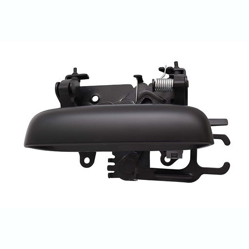 [012-0603-11] MANIJA DE TAPA CV AVALANCHE 02-06  CON HOYO PARA LLAVE LISA NEGRA ZINC CON PLASTICO HUSHAN    