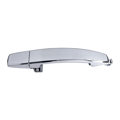 [012-0604-28] MANIJA EXTERIOR CV AVEO 08-17/CAPTIVA 08-15/EPICA 06-11  PT G3 07-09  SN VUE 08-10  SIN HOYO PARA LLAVE CROMADA PLASTICO HUSHAN Derecho Delantera  