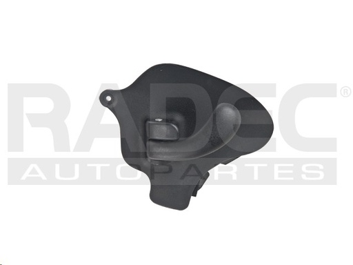 [012-0611-05] MANIJA INTERIOR CV CAVALIER 95-04  PT SUNFIRE 95-05  NEGRO PLASTICO HUSHAN Izquierdo Delantera/Trasera  