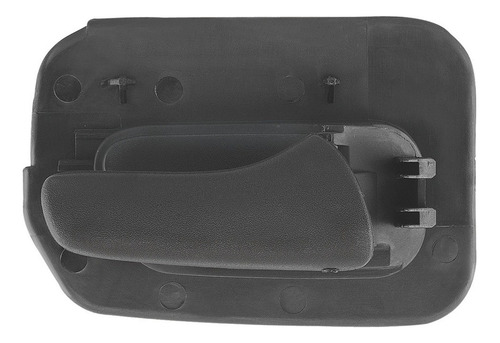 [012-0614-10] MANIJA INTERIOR CV CHEVY SWING 94-12/MONZA 97-12  NEGRO PLASTICO HUSHAN Derecho Trasera  