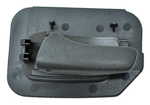 [012-0614-11] MANIJA INTERIOR CV CHEVY SWING 94-12/MONZA 97-12  NEGRO PLASTICO HUSHAN Izquierdo Trasera  