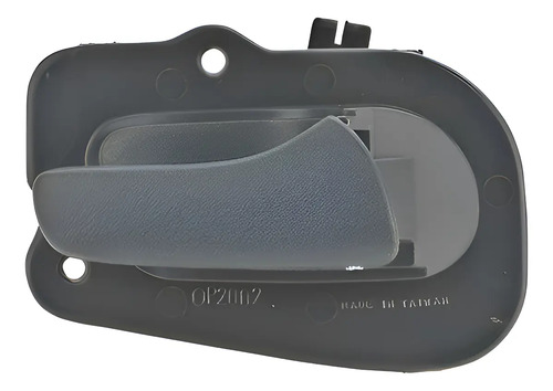[012-0614-14] MANIJA INTERIOR CV CHEVY JOY / POP / SWING / PICK UP 94-12/MONZA 97-12  GRIS PLASTICO HUSHAN Derecho Delantera  