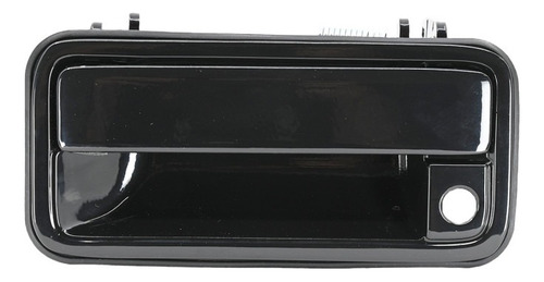 [012-0615-03] MANIJA EXTERIOR CV CHEYENNE/CUSTOM/SUBURBAN/SILVERADO 88-94/TAHOE 92-94  GM SIERRA 88-94/YUKON 92-94  CV BLAZER (C10)/PICK UP 88-94  CON HOYO PARA LLAVE LISA NEGRA ZINC HUSHAN Izquierdo Delantera  