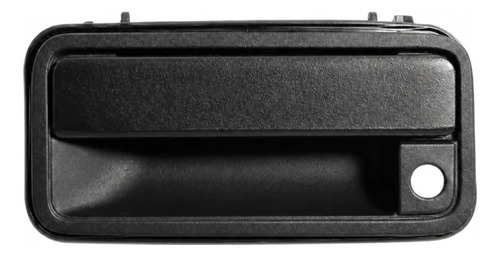 [012-0615-05] MANIJA EXTERIOR CV CHEYENNE/CUSTOM 95-98/SUBURBAN 95-99/SILVERADO 95-98/TAHOE 95-99  GM SIERRA 95-98/YUKON 95-99  CV PICK UP 95-98  CON HOYO PARA LLAVE CORRUGADA NEGRA ZINC HUSHAN Izquierdo Delantera  