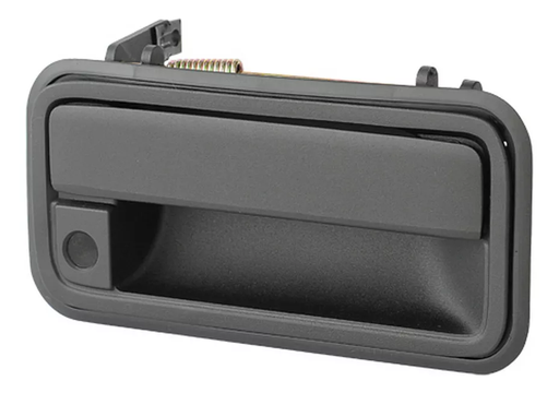 [012-0615-05] MANIJA EXTERIOR CV CHEYENNE/CUSTOM 95-98/SUBURBAN 95-99/SILVERADO 95-98/TAHOE 95-99  GM SIERRA 95-98/YUKON 95-99  CV PICK UP 95-98  CON HOYO PARA LLAVE CORRUGADA NEGRA ZINC HUSHAN Izquierdo Delantera  