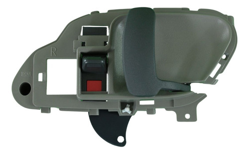 [012-0615-12] MANIJA INTERIOR CV CHEYENNE/CUSTOM 95-98/SUBURBAN 95-99/SILVERADO 95-98/TAHOE 95-99  GM SIERRA/YUKON 95-98  CD ESCALADE ESV 95-00  CV PICK UP 95-98  GRIS ZINC CON PLASTICO HUSHAN Derecho Delantera/Trasera  