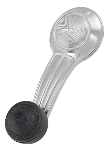 [012-0615-35] MANIJA DE ELEVAR CV CHEYENNE/CUSTOM 68-80/MALIBU 78-83  GM CABALLERO 78-87  BK LESABRE 67-86/SKYLARK 67-83  PT BONNEVILLE 67-86/GRAND PRIX 67-87  CV EXPRESS VAN 78-94  PERILLA NEGRA ZINC CROMO REMACHE DE METAL HUSHAN    