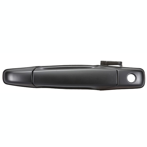 [012-0615-51] MANIJA EXTERIOR CV CHEYENNE/SILVERADO 07-13/SUBURBAN/TAHOE 07-14/AVALANCHE  GM SIERRA 07-13/YUKON 07-14  CV PICK UP 07-13  CON HOYO PARA LLAVE LISA PARA PINTAR NEGRA PLASTICO HUSHAN Izquierdo Delantera  