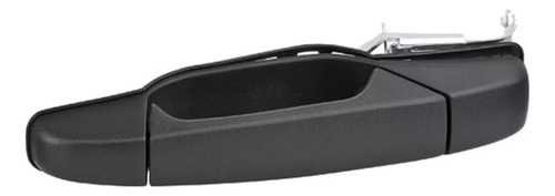 [012-0615-53] MANIJA EXTERIOR CV CHEYENNE/SILVERADO 07-13/SUBURBAN/TAHOE 07-14/AVALANCHE  GM SIERRA 07-13/YUKON 07-14  CV PICK UP 07-13  CORRUGADA NEGRA PLASTICO HUSHAN Izquierdo Trasera  