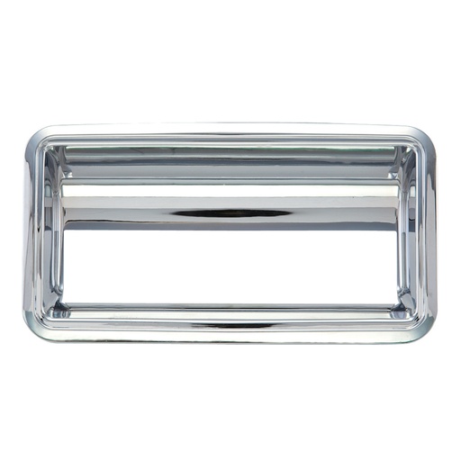 [012-0615-70] MANIJA DE TAPA CV CHEYENNE/CUSTOM  GM SIERRA  CV PICK UP 92-98  SOLO BISEL CROMO PLASTICO HUSHAN    