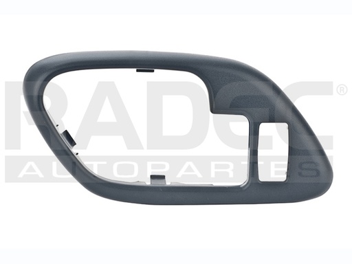 [012-0615-75] MANIJA INTERIOR CV CHEYENNE/CUSTOM 95-98/SUBURBAN 95-99/SILVERADO 95-98/TAHOE 95-99  GM SIERRA/YUKON 95-98  CD ESCALADE ESV 95-00  CV PICK UP 95-98  BISEL CON HOYO AZUL PLASTICO HUSHAN Izquierdo Delantera/Trasera  