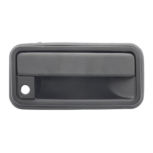 [012-0615-84] MANIJA EXTERIOR CV CHEYENNE/CUSTOM 95-98/SUBURBAN 95-99/SILVERADO 95-98/TAHOE 95-99  GM SIERRA/YUKON  CV PICK UP 95-98  CON HOYO PARA LLAVE CORRUGADA NEGRA ZINC CON PLASTICO HUSHAN Derecho Delantera  