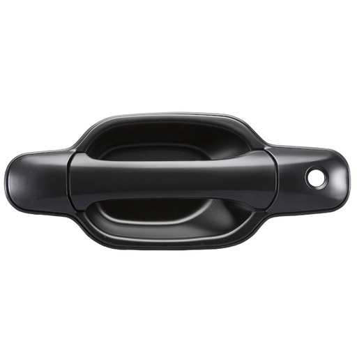 [012-0616-03] MANIJA EXTERIOR CV COLORADO  GM CANYON 04-12  CON HOYO PARA LLAVE LISA PARA PINTAR NEGRA PLASTICO HUSHAN Izquierdo Delantera  