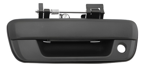 [012-0616-04] MANIJA DE TAPA CV COLORADO 04-12/TORNADO 04-20  GM CANYON 04-12  CON HOYO PARA LLAVE CORRUGADA NEGRO PLASTICO HUSHAN    