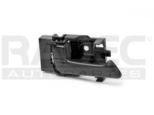 [012-0616-07] MANIJA INTERIOR CV COLORADO  GM CANYON 04-12  NEGRO PLASTICO HUSHAN Izquierdo Delantera/Trasera  