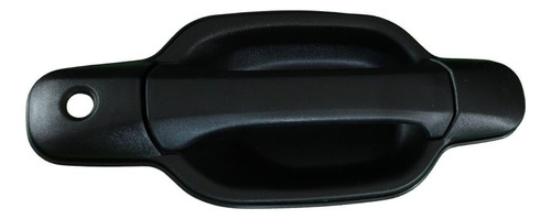[012-0616-08] MANIJA EXTERIOR CV COLORADO  GM CANYON 04-12  CON HOYO PARA LLAVE CORRUGADA NEGRA HUSHAN Derecho Delantera  
