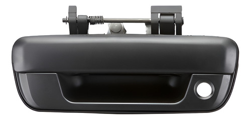 [012-0616-24] MANIJA DE TAPA CV COLORADO 04-12/TORNADO 04-20  GM CANYON 04-12  CON HOYO PARA LLAVE LISA NEGRA PLASTICO HUSHAN    