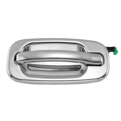 [012-0620-09] MANIJA EXTERIOR CV SILVERADO 99-06/SUBURBAN/TAHOE/SONORA 00-06/AVALANCHE 02-06  GM SIERRA 99-06/YUKON 00-06  CV CHEYENNE 99-06  CROMADA PLASTICO HUSHAN Izquierdo Trasera  