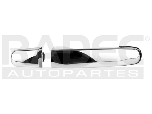 [012-0625-02] MANIJA EXTERIOR CV EQUINOX 05-09/MALIBU 04-07/HHR 06-11  PT G6 05-09/TORRENT 06-09  SZ XL7 07-09  SIN HOYO PARA LLAVE CROMADA PLASTICO HUSHAN Derecho/Izquierdo Delantera/Trasera  