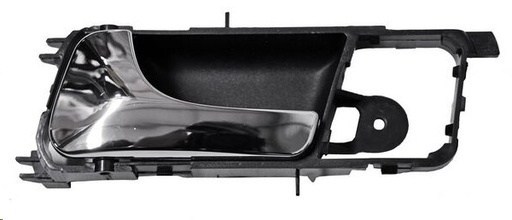 [012-0633-07] MANIJA INTERIOR CV OPTRA 06-10  SZ FORENZA SEDAN 04-08  NEGRA/CROMO PLASTICO HUSHAN Izquierdo Delantera/Trasera  