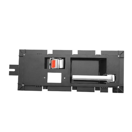 [012-0635-14] MANIJA INTERIOR CV BLAZER (S10)  GM SONOMA/JIMMY  OD BRAVADA  CV S10 82-85  NEGRA/CROMO ZINC CON PLASTICO HUSHAN Derecho Delantera  
