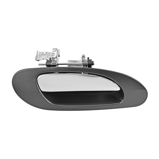 [106014] MANIJA EXTERIOR AC TL 99-03  CROMADA/NEGRA PLASTICO HUSHAN Derecho Trasera  