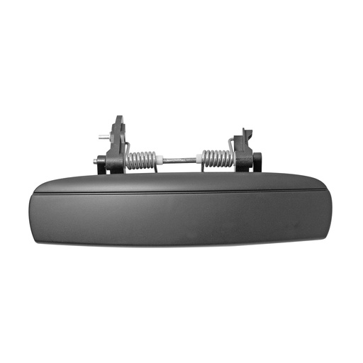 [012-0201-00] MANIJA EXTERIOR AD A3 06-11/A4 02-08  SIN HOYO PARA LLAVE CON BASE BISEL CON HOYO LISA NEGRA ZINC CON PLASTICO HUSHAN Derecho/Izquierdo Delantera/Trasera  