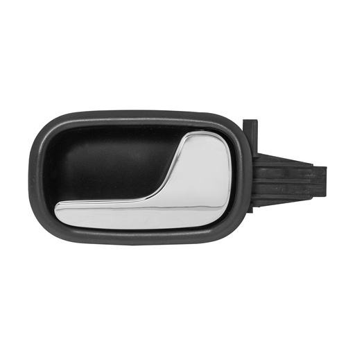 [012-0202-04] MANIJA INTERIOR AD A4 96-01  CROMADA/NEGRA PLASTICO HUSHAN Derecho Trasera  