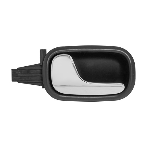 [012-0202-05] MANIJA INTERIOR AD A4 96-01  CROMADA/NEGRA PLASTICO HUSHAN Izquierdo Trasera  